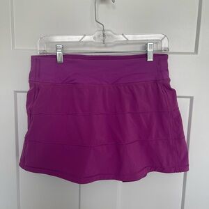 Lululemon pace rival (long) tennis skirt
